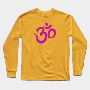 Om Spiritual Awareness Meditation Yoga Long Sleeve T-Shirt